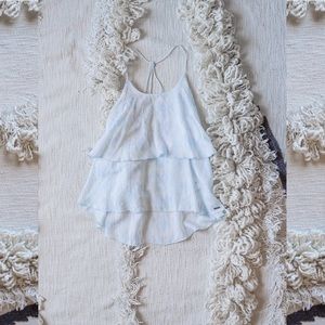 5 {for} 25 ✨ Hollister Tank White Summer